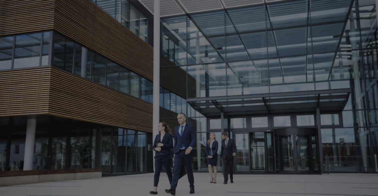 Modern office building